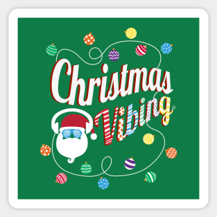 Christmas Vibing Sticker